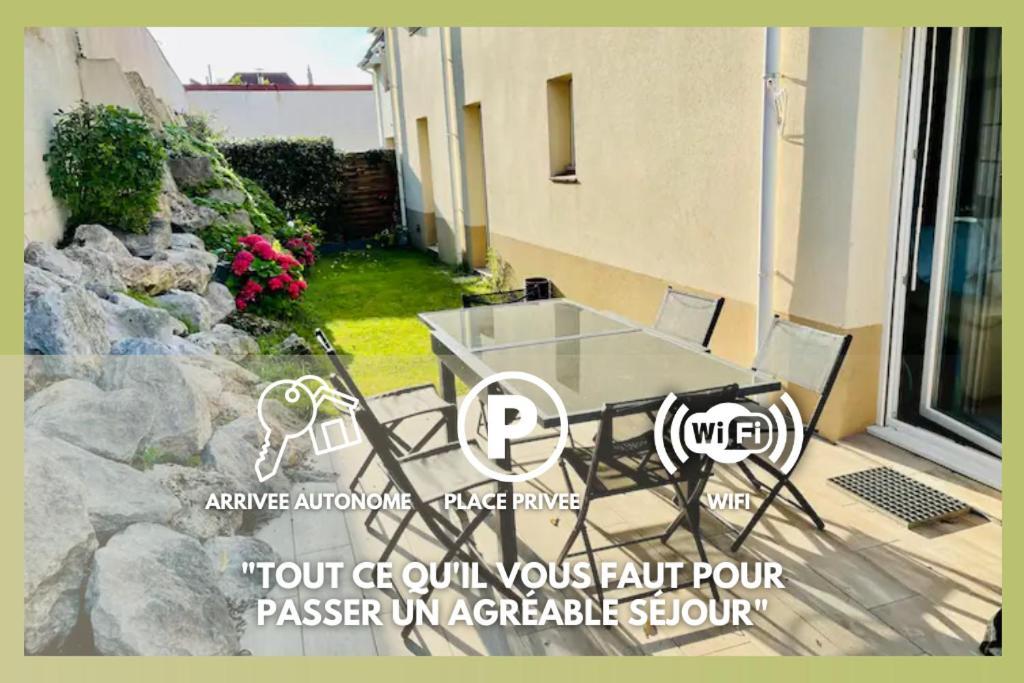 Villa Louise - Appartement Spacieux Proche Digue Avec Jardin Wimereux Exterior photo